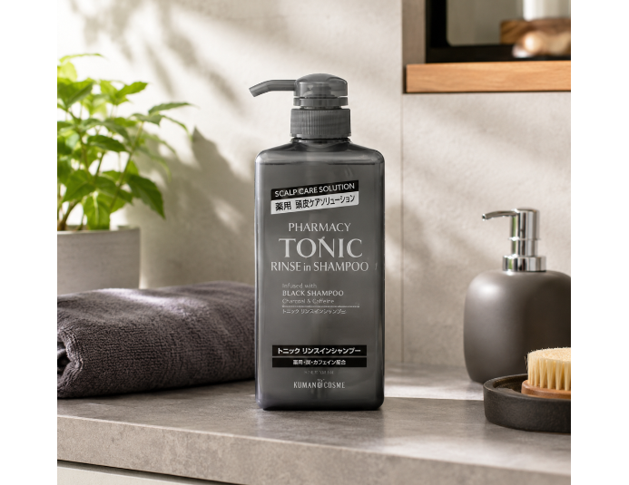 日本TONIC涼感雙效洗髮精550ML