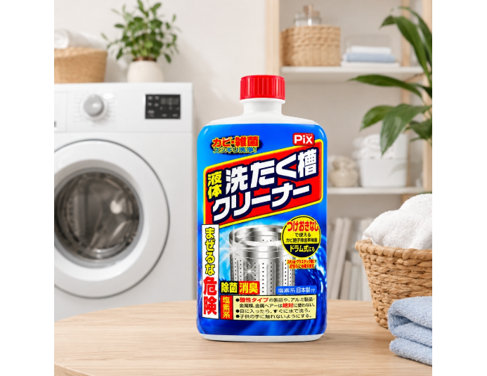 日本獅子化學液體洗衣槽清潔劑550ml