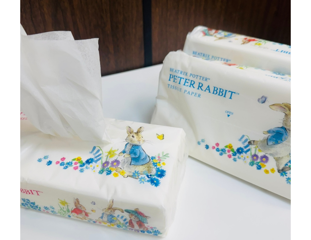 Masuko 製紙 彼得兔(PETER RABBIT)軟包面紙 180抽 × 5包