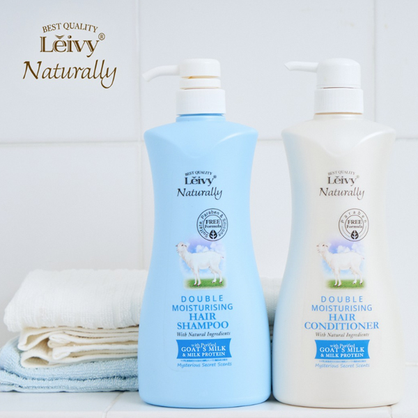 日本Leivy羊奶洗髮精/潤髮乳 750ML