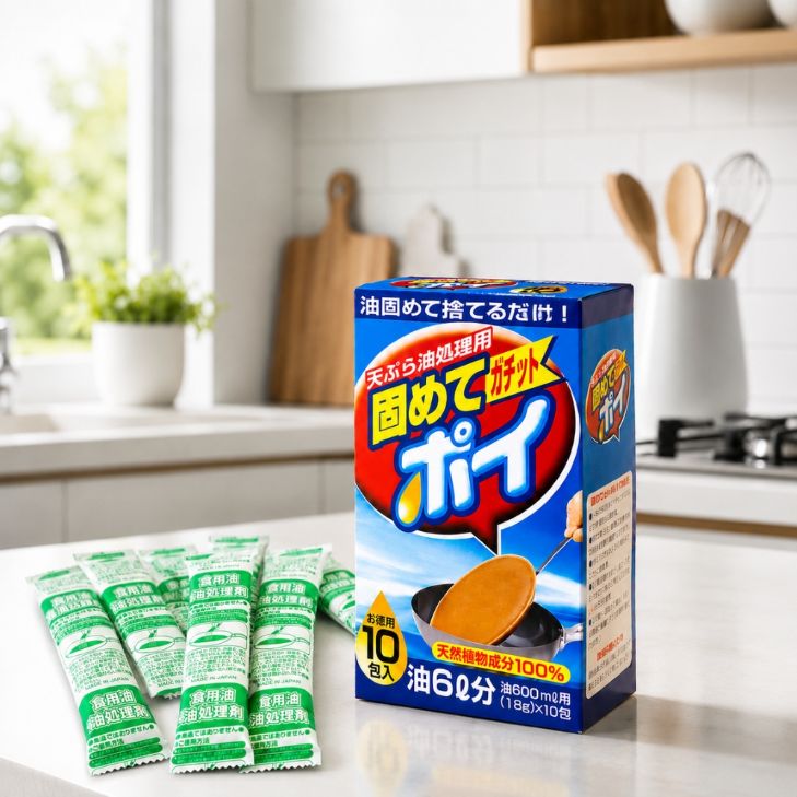 日本獅子化學廢油處理凝固劑18G*10包