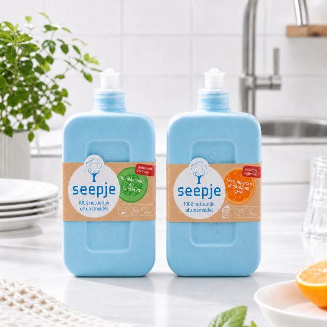 荷蘭SEEPJE無患子洗碗精500ML